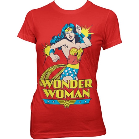 Läs mer om Wonder Woman Girly Tee, T-Shirt
