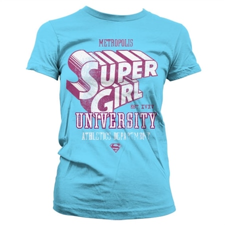 Supergirl Athletics Dept. Girly T-Shirt, Girly T-Shirt