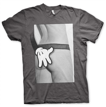 Läs mer om Cartoon Hand On Butt T-Shirt, T-Shirt
