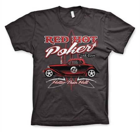 Red Hot Poker Car Club T-Shirt, Basic Tee