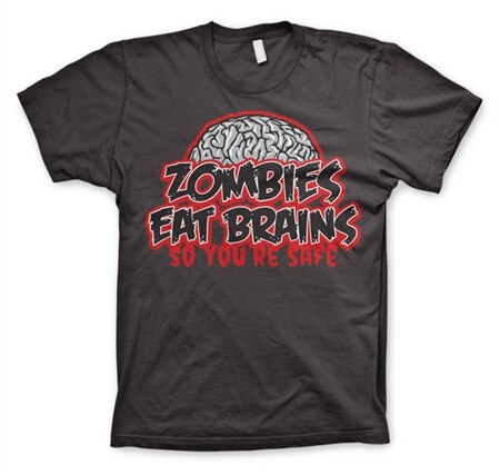 Zombies Eat Brains T-Shirt, Basic Tee
