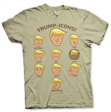 Trump Icons T-Shirt, Basic Tee