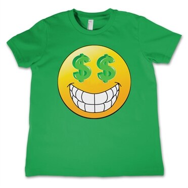 Emoji $$ Eyes Kids Tee, Kids T-Shirt
