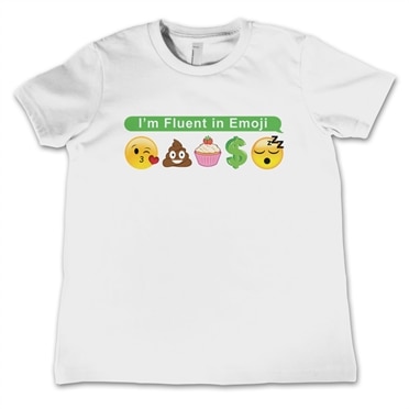 I´m Fluent In Emoji Kids Tee, Kids T-Shirt