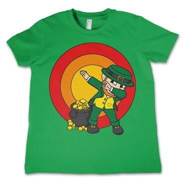 Leprechaun DAB Kids T-Shirt, Kids T-Shirt