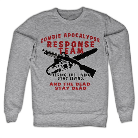 Läs mer om Zombie Apocalypse Sweatshirt, Sweatshirt