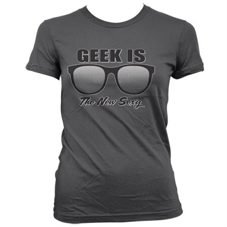 Geek Is The New Sexy Girly Tee, Girly T-Shirt