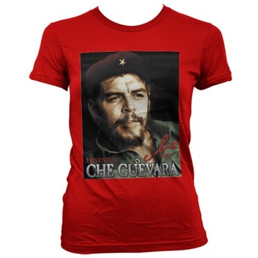 Che Guevara Portrait Girly T-Shirt, Girly T-Shirt