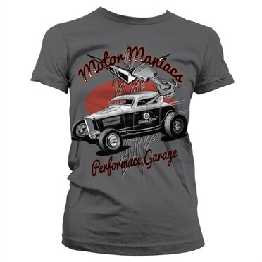 Motor Maniacs Girly Tee, Girly T-Shirt