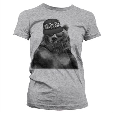 Boss Bear Girly Tee, Girly T-Shirt