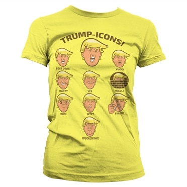 Läs mer om Trump Icons Girly Tee, T-Shirt