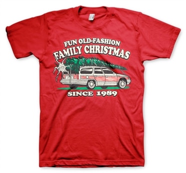 Läs mer om Fun Old-Fashion Family Christmas T-Shirt, T-Shirt