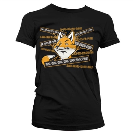 The Fox - Ring-Ding-Ding... Girly T-Shirt, Girly T-Shirt