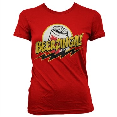 Beerzinga! Girly T-Shirt, Girly T-Shirt