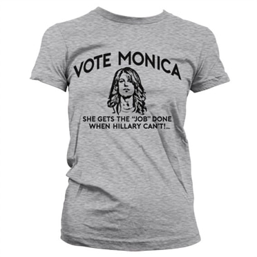 Vote Monica Girly Tee, Girly Tee