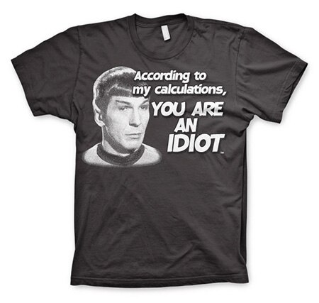 Star Trek - According To My Calculations T-Shirt, Basic Tee