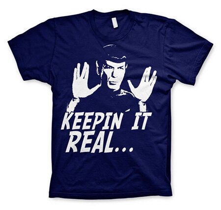 Star Trek - Spock Keepin´ It Real T-Shirt, Basic Tee