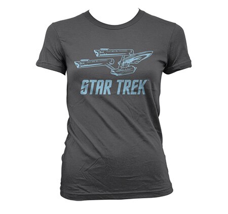 Star Trek / Enterprise Ship Girly T-Shirt, Girly T-Shirt