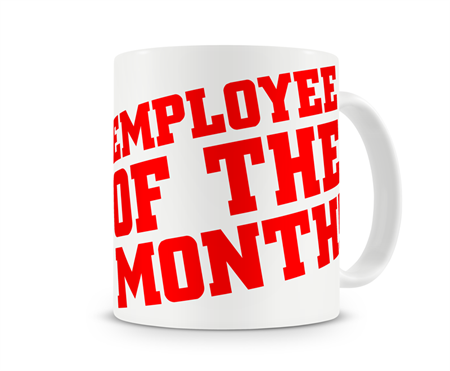 Employee Of The Month Coffee Mug, Coffee Mug
