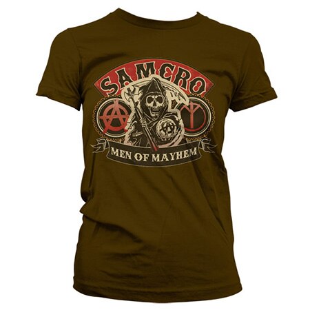 SAMCRO - Men Of Mayhem Girly T-Shirt, Girly T-Shirt