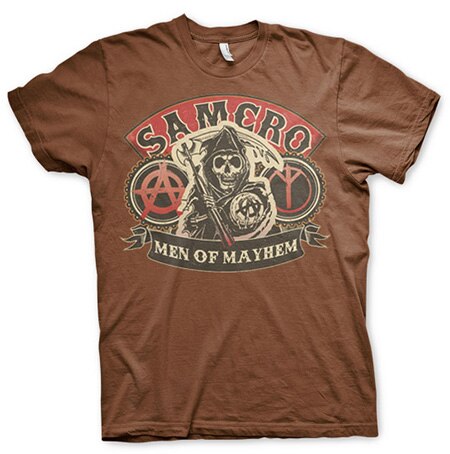 SAMCRO - Men Of Mayhem T-Shirt, Basic Tee