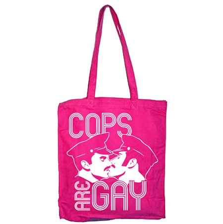 Cops Are Gay Tote Bag, Tote Bag