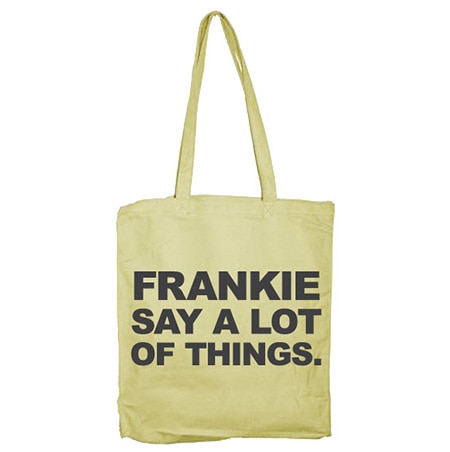 Läs mer om Frankie Say A Lot Of Things Tote Bag, Accessories