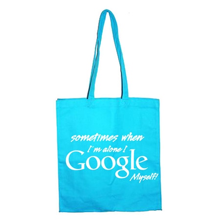 I Google Myself Tote Bag, Tote Bag