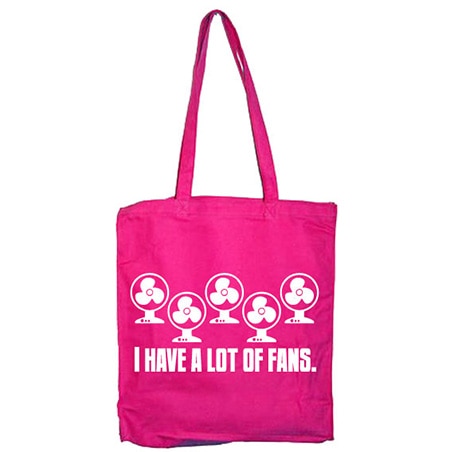 Läs mer om I Have A Lot Of Fans Tote Bag, Accessories