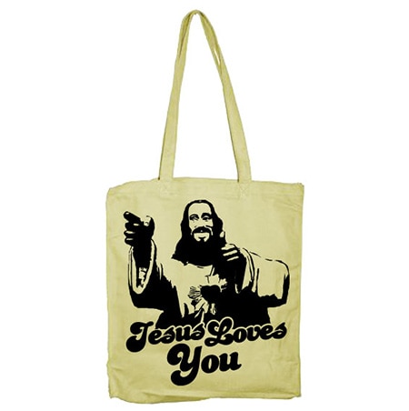 Läs mer om Jesus Loves You Tote Bag, Accessories