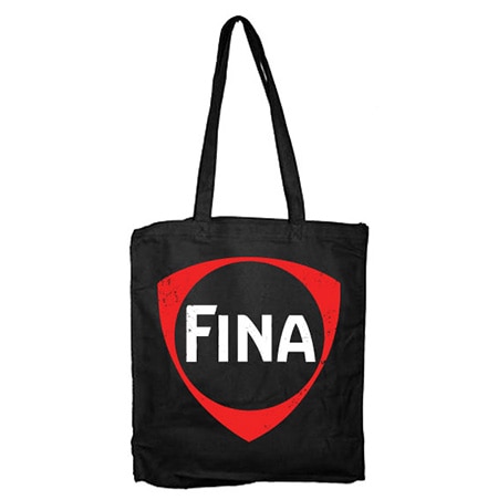 Distressed Fina Logo Tote Bag, Tote Bag