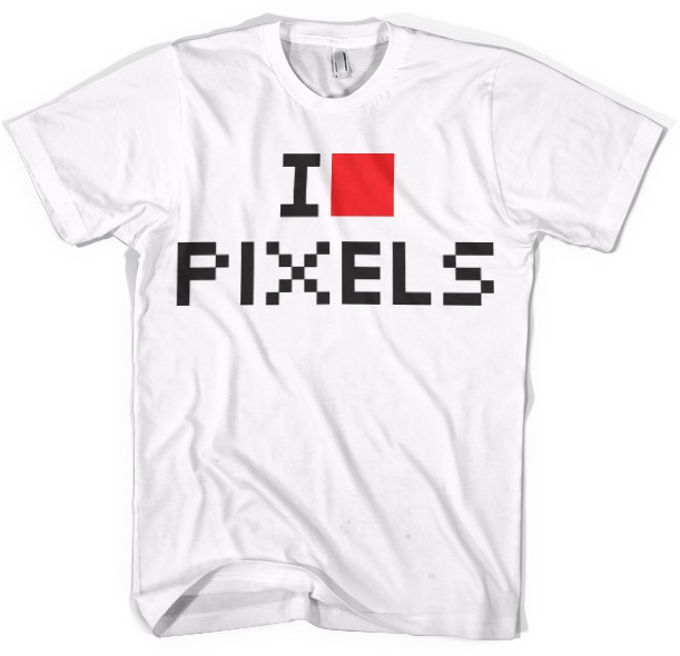 I Love Pixels T-Shirt