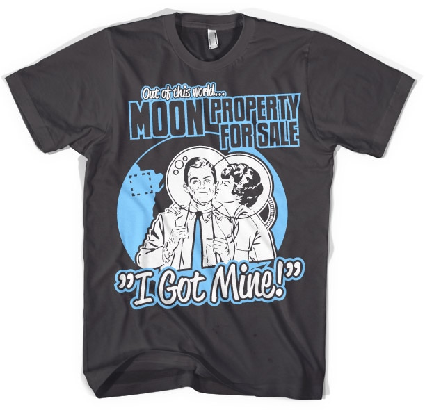 Moon Property For Sale T-shirt