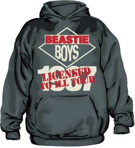 Beastie Boys - Licensed To Ill Tour Hoodie