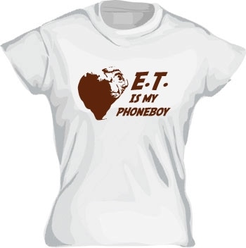 E.T. Is My Phoneboy Girly T-shirt