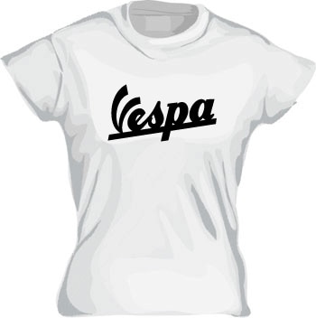 Vespa Girly T-shirt