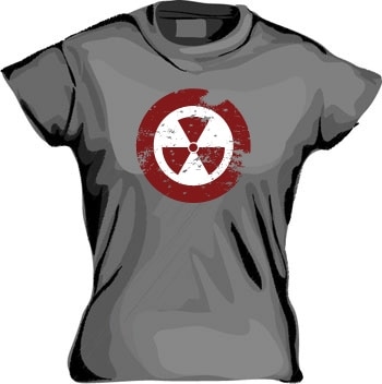 Radioactive Icon Grunge Girly T-shirt