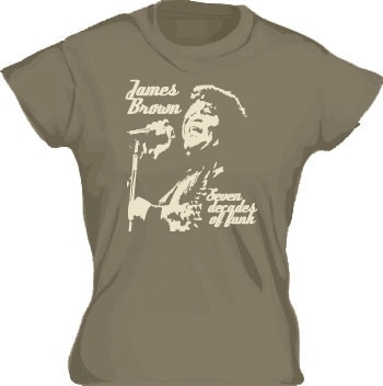 James Brown Girly T-shirt