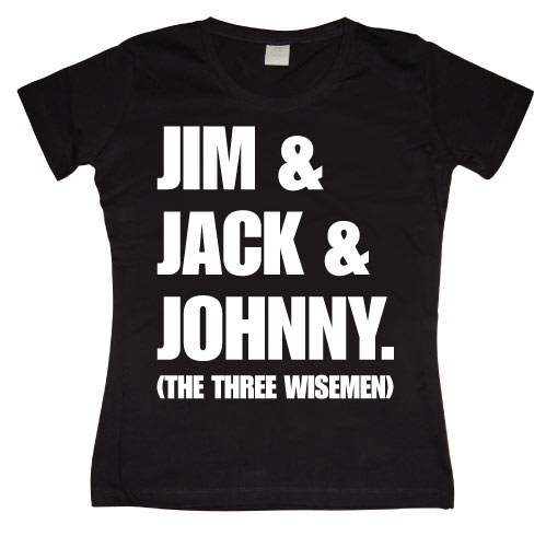 Jim & Jack & Johnny Girly T-shirt