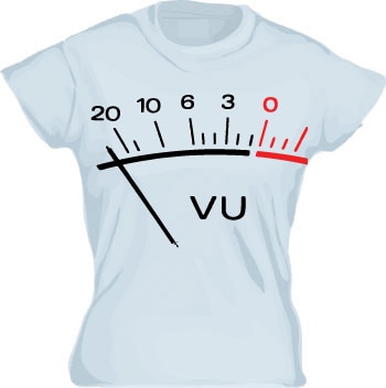 Volume Control Girly T-shirt