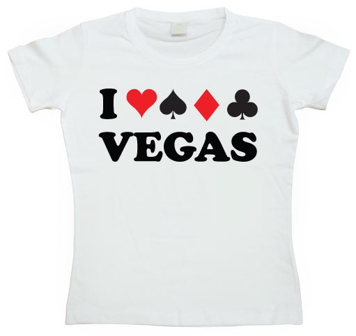 I Play Vegas Girly T-shirt