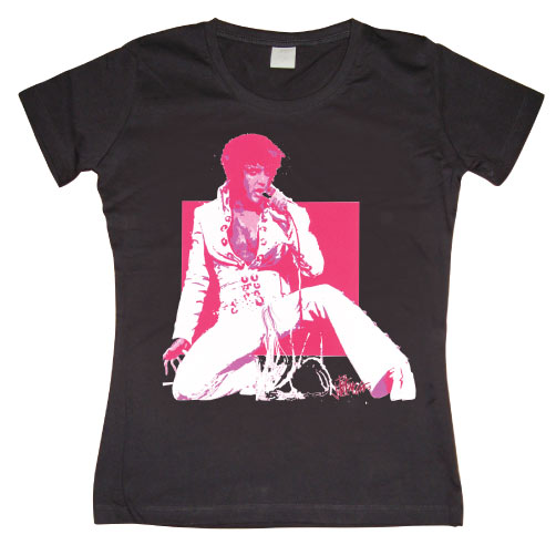 Elvis - Please Love Me Girly T-shirt