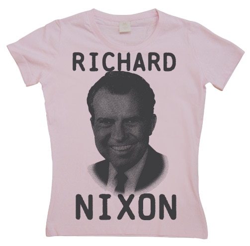 Richard Nixon Girly T-shirt
