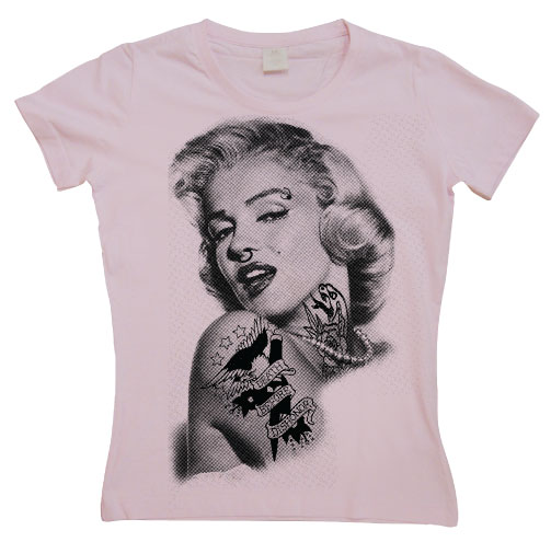 Marilyn Got Attitude Girly T-shirt