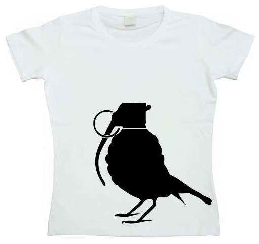 Birdie Boom Boom Girly T-shirt