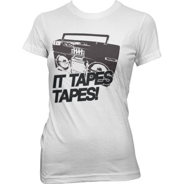It Tapes Tapes Girly Tee