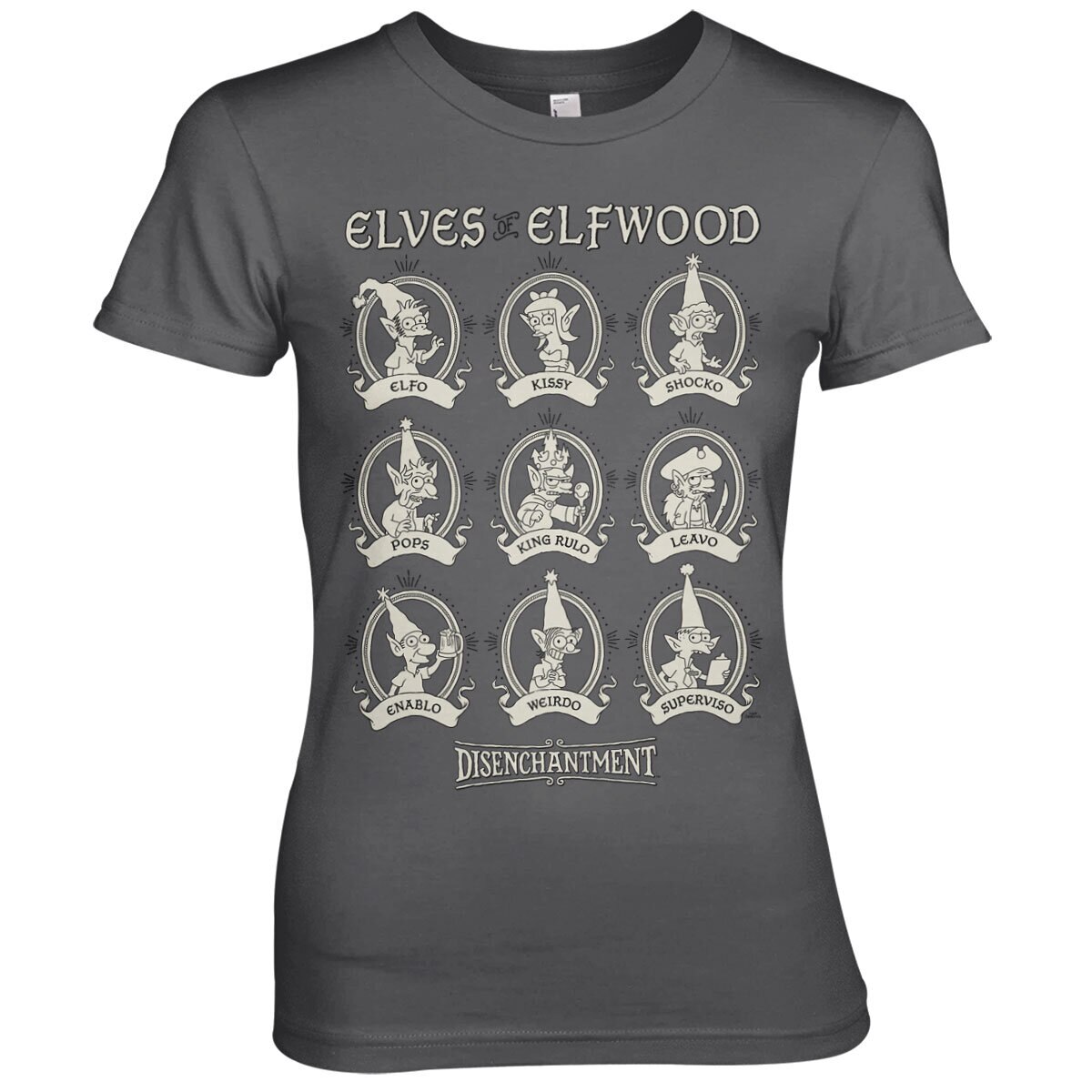 Elves Of Elfwood Girly Tee