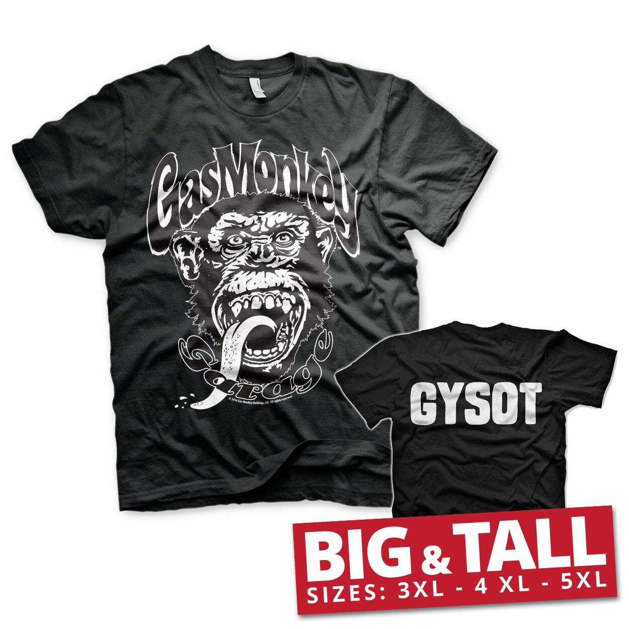 Gas Monkey Garage GYSOT Big & Tall T-Shirt