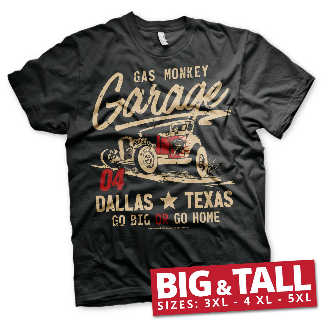 GMG - Go Big Or Go Home Big & Tall T-Shirt