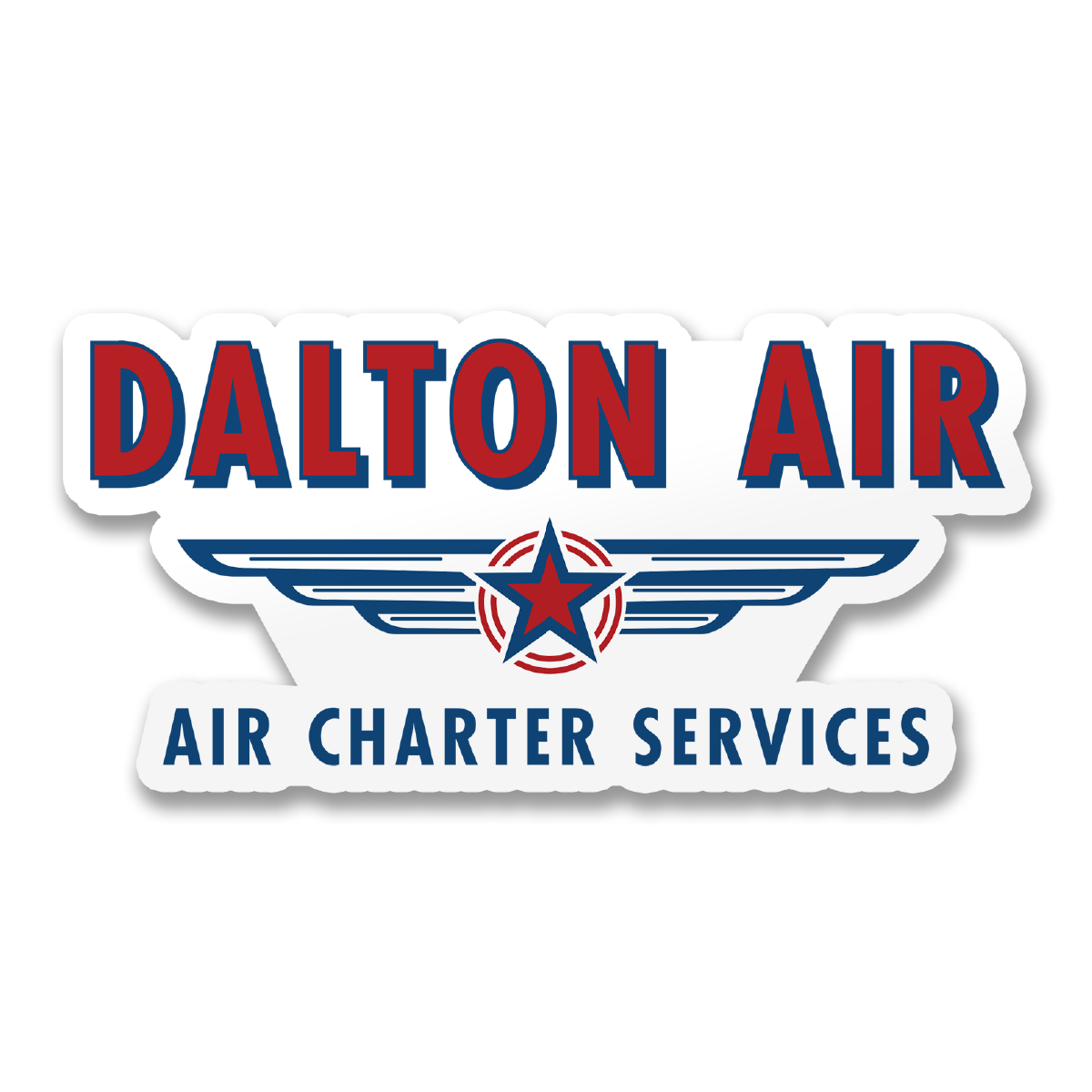 Dalton Air Charter Services Sticker